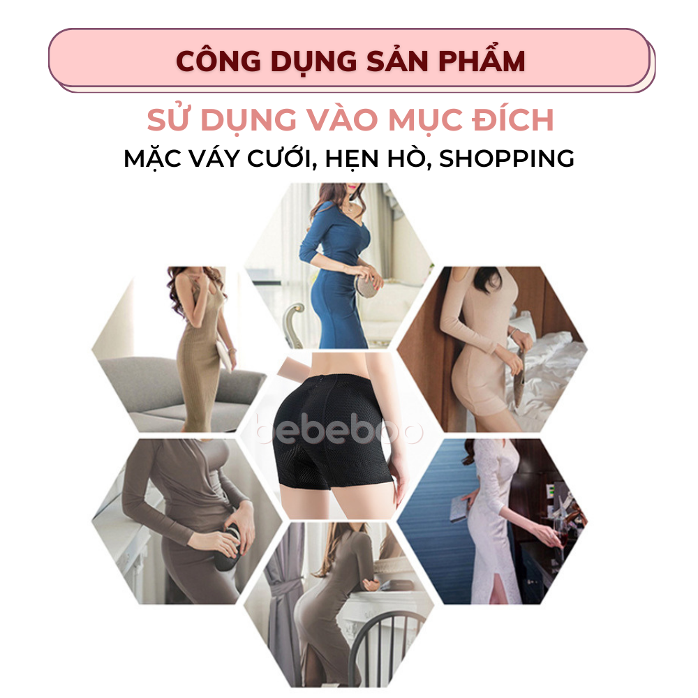 Quần Độn Hông Và Mông Thông Hơi Chất Cao Cấp BEBE CHIC