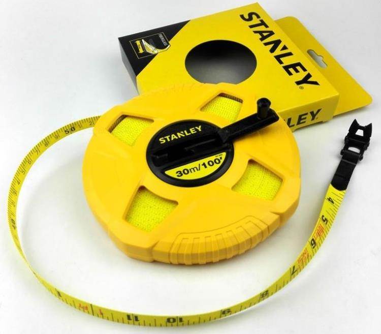 Thước dây sợi thủy tinh 15m Stanley STHT34260-8