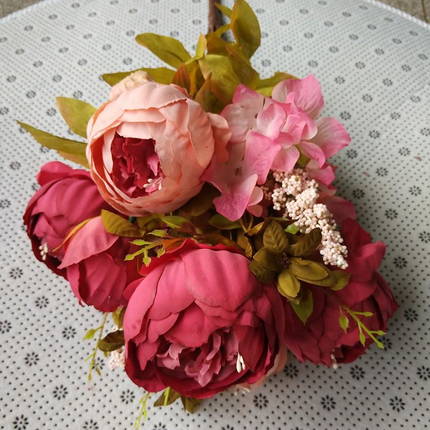 Hoa Giả - Chùm Mẫu Đơn Paeonia Cao Cấp