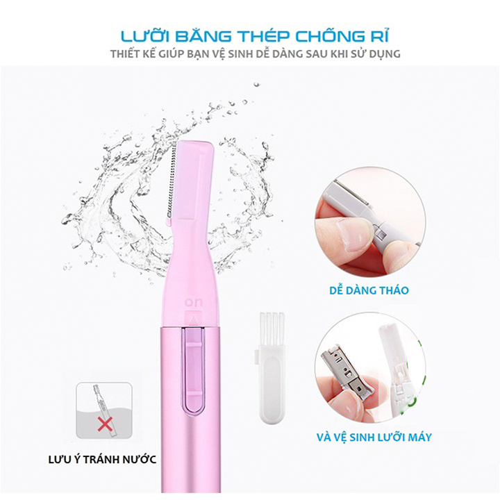 MÁY/DAO CẠO CẮT TỈA CHÂN MÀY MINI