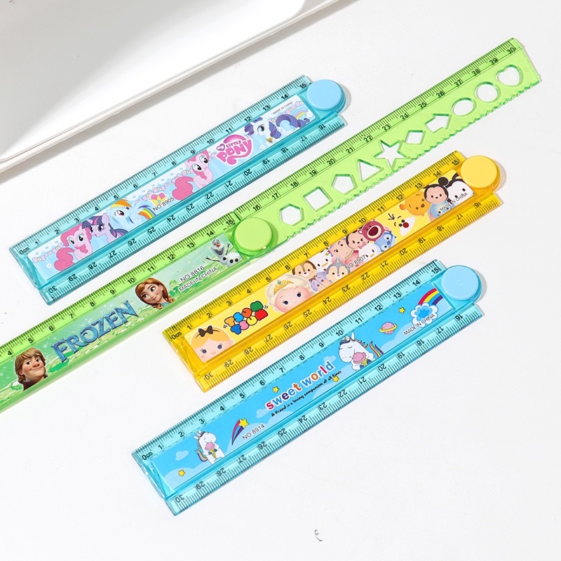 Thước kẻ gấp 30cm Tiện Dụng Cực Dễ thương - 1 chiếc