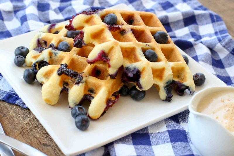 Bột Trộn Sẵn Bánh Waffle Brussel (1Kg)