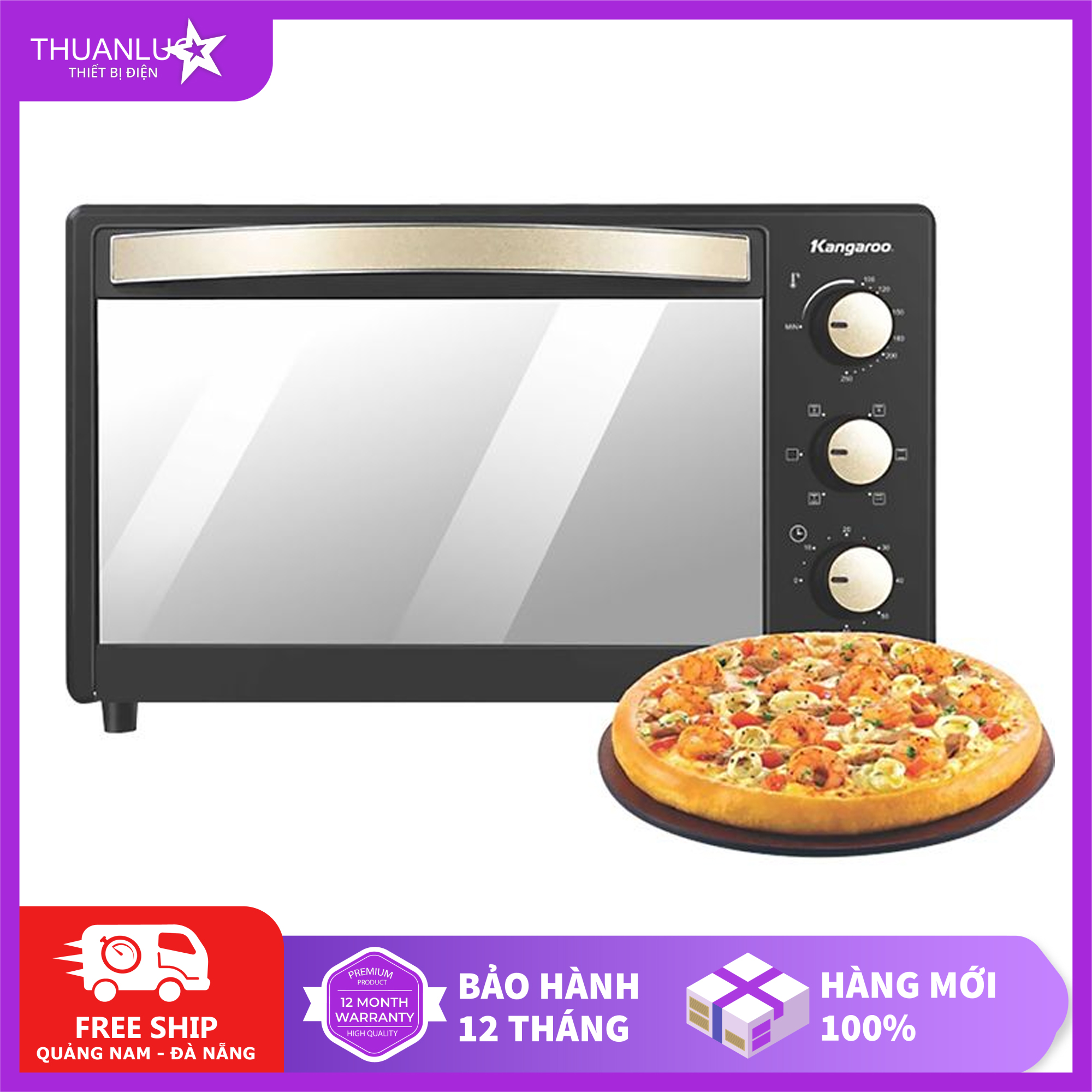 Lò nướng điện Kangaroo 26L kg2601