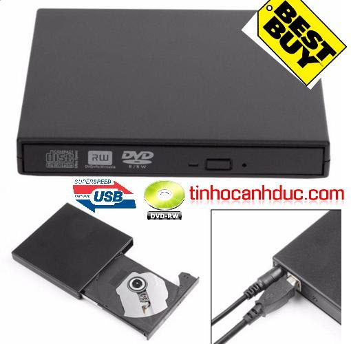 [HCM]Box DVD Rewrite đọc ghi DVD CD gắn ngoài NEW Full BOX