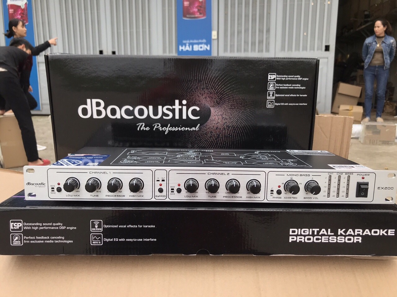 Nâng tiếng DB Acoustic EX200