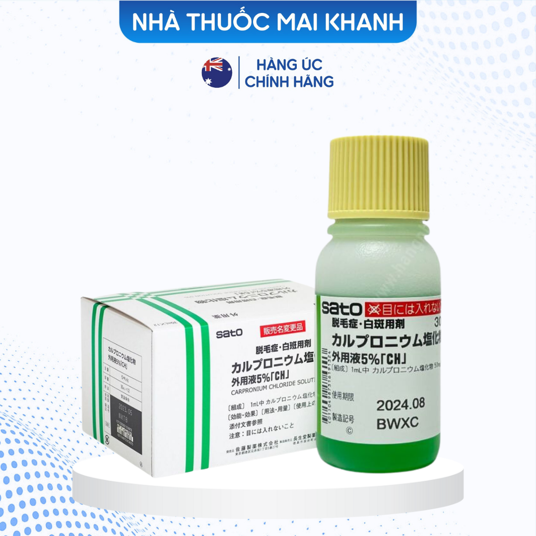 [HCM] Tinh chất mọc tóc Sato Nhật Bản 30ml