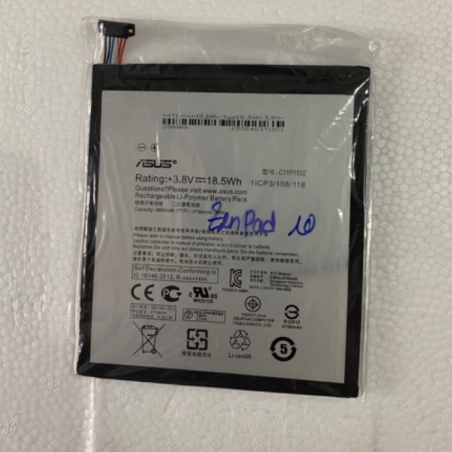 THAY PIN ASUS ZENPAD 10 Z300C (C11P1502),