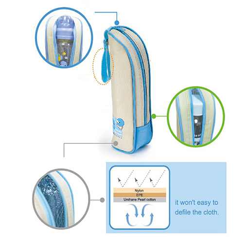Túi ủ ấm bình sữa 1 ngăn kuku ku5449
