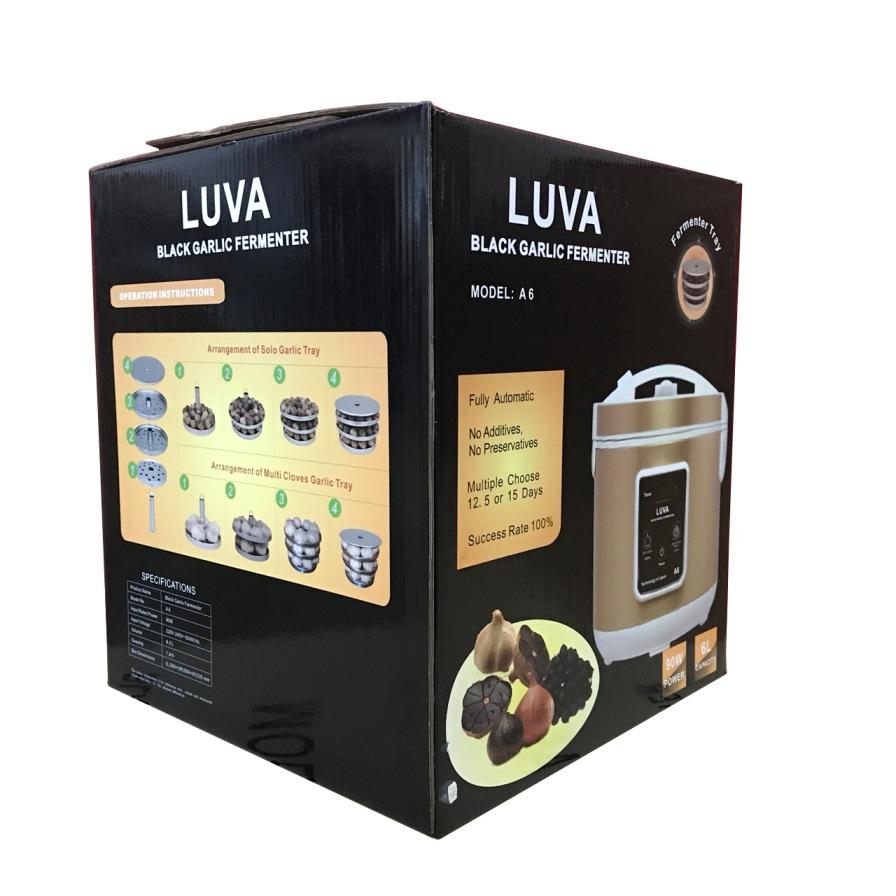 Máy làm tỏi đen LUVA A6 công nghệ Nhật Bản