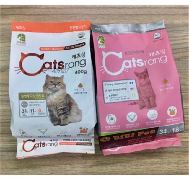 Thức Ăn Cho Mèo Catsrang 400G