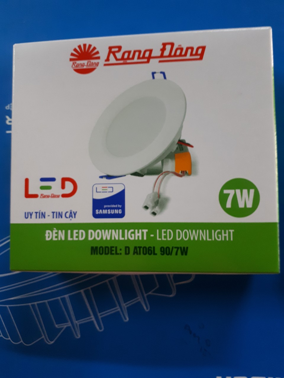 Đèn Led Downlight Rạng Đông 7W