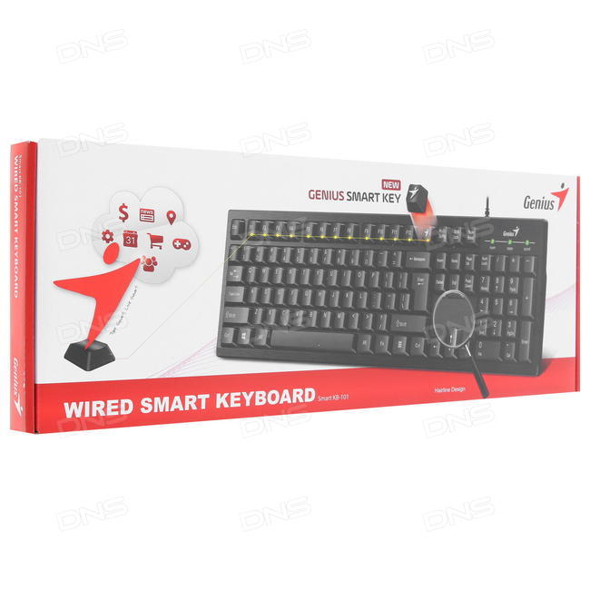 Bàn phím Có Dây Genius Smart KB-100 MỚI FULL BOX