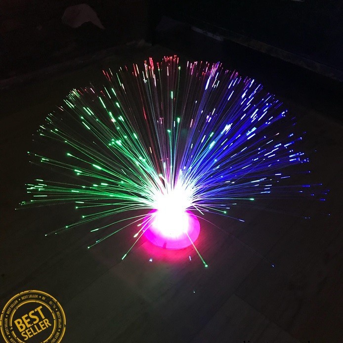 [HCM]Đèn led bình hoa phát sáng sợi quang HW28