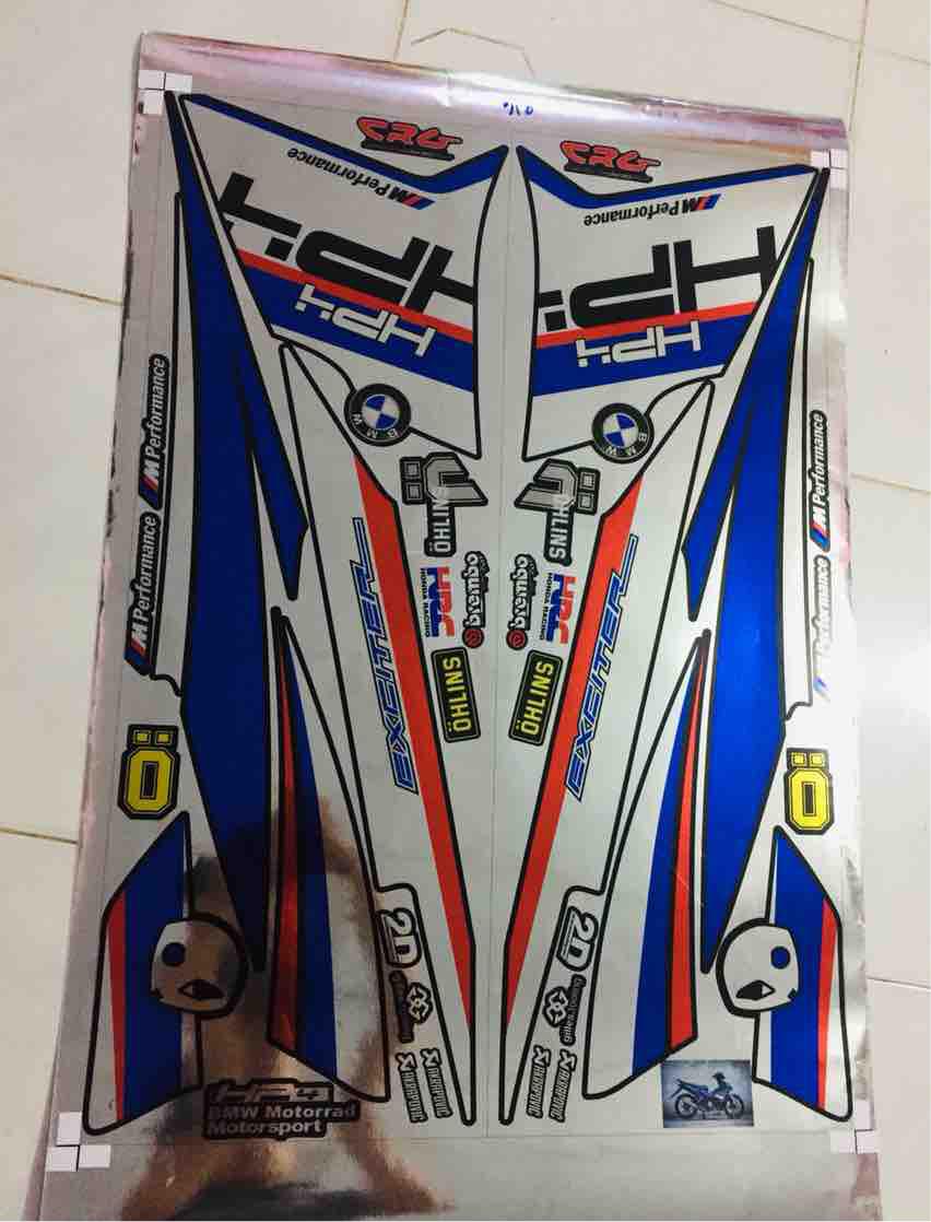 Tem rời crom exciter 2011