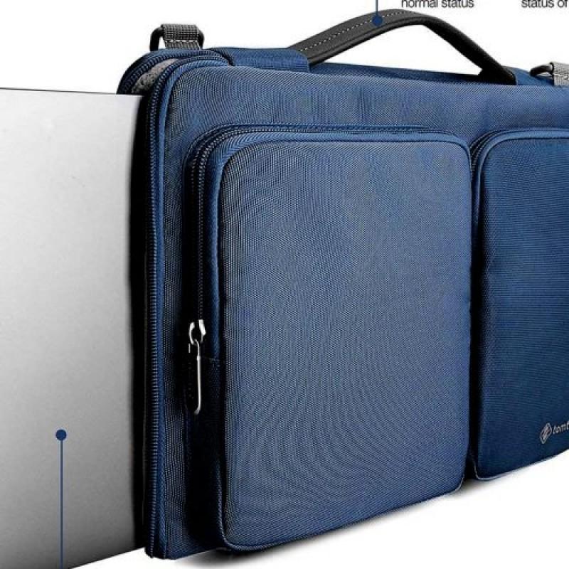 [HCM]TÚI ĐEO TOMTOC (USA) 360 SHOULDER BAGS MACBOOK 13″ Dark Blue