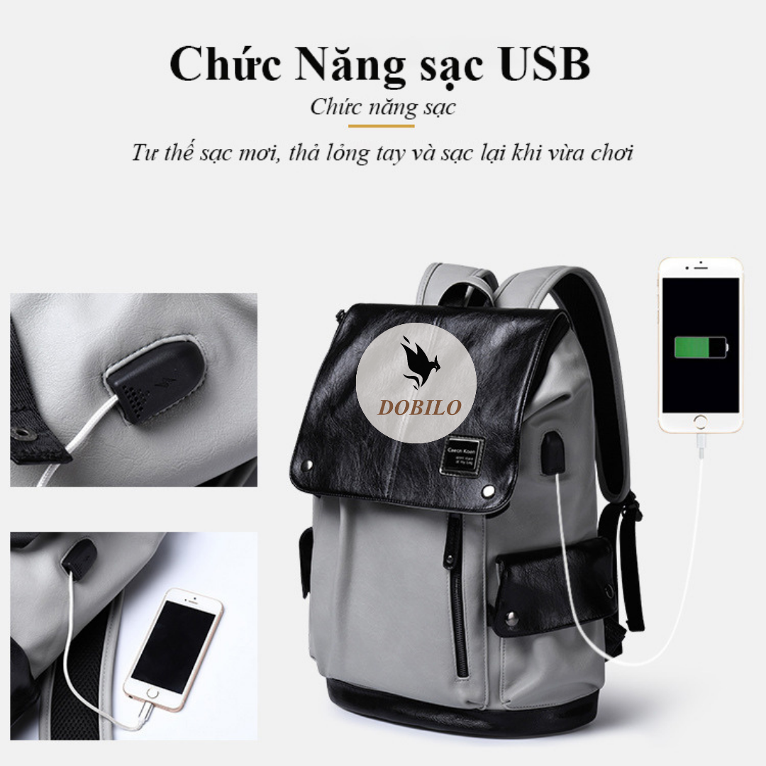 Balo Da Balo Da Nam Nữ Unisex Thời Trang BL01