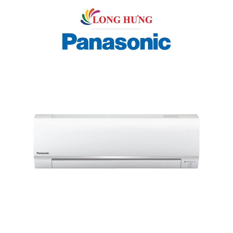 Máy lạnh Panasonic 1.5 HP CU/CS-N12SKH-8 - Hàng chính hãng - Thiết kế thanh thoát, Sang trọng, Loại bỏ các vi sinh vật trong không khí, Công nghệ inverter