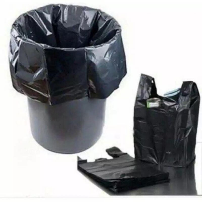 Túi bóng đen đựng rác nhiều kích cỡ 1kg - Đen - 10kg