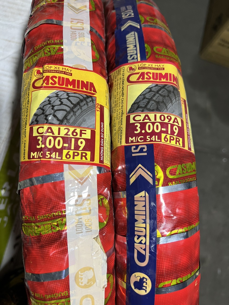 Vỏ casumina 300-19 có dùng ruột