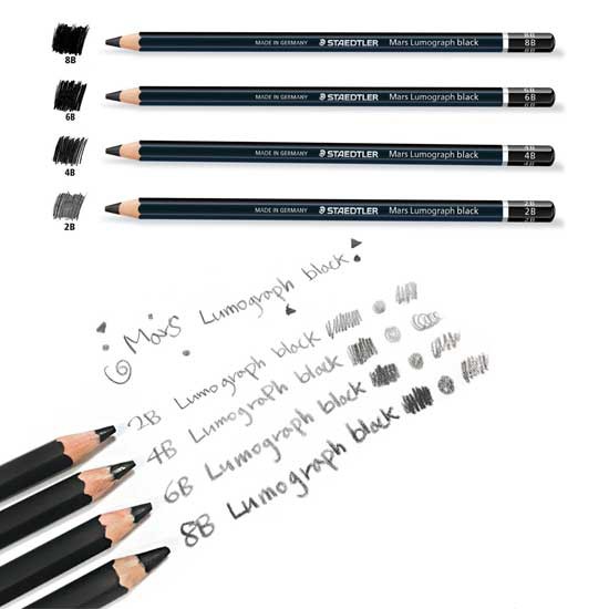 [HCM]Chì phác thảo STAEDTLER Mars® Lumograph® black 100B