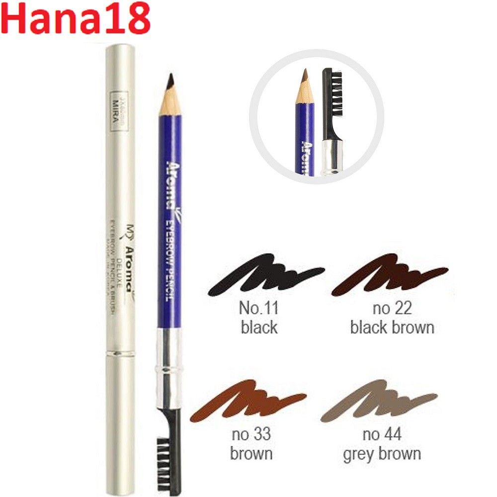 Chì kẻ chân mày mira aroma 2 đầu số 44