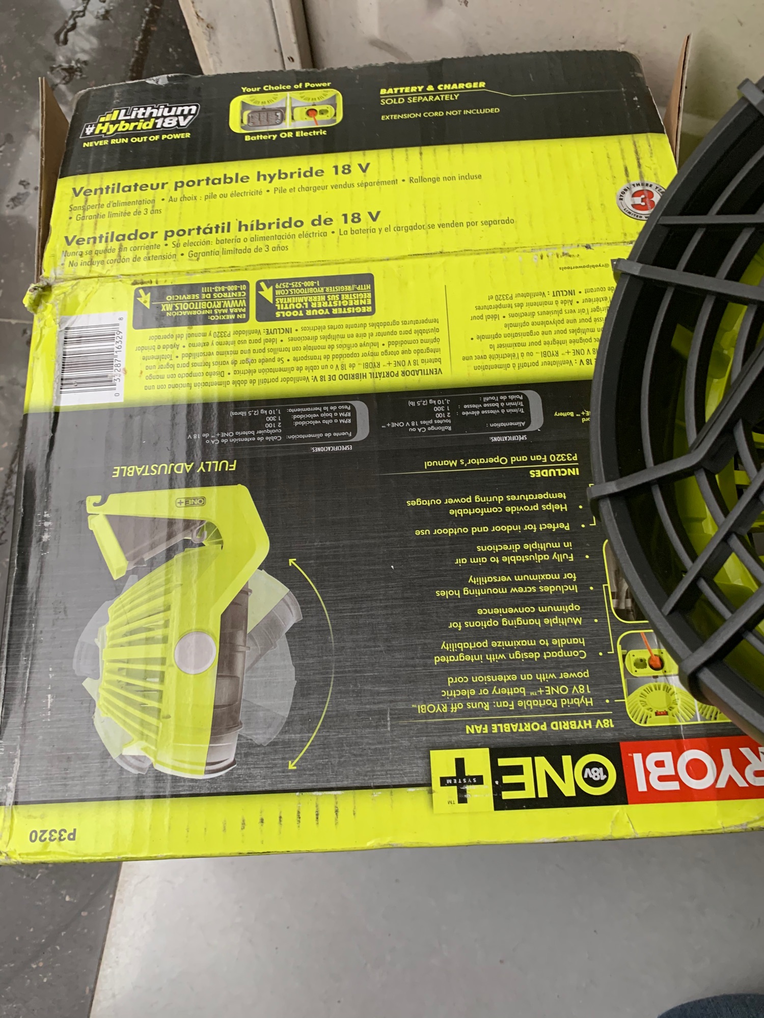 [HCM]Quạt ryobi 18v thân máy