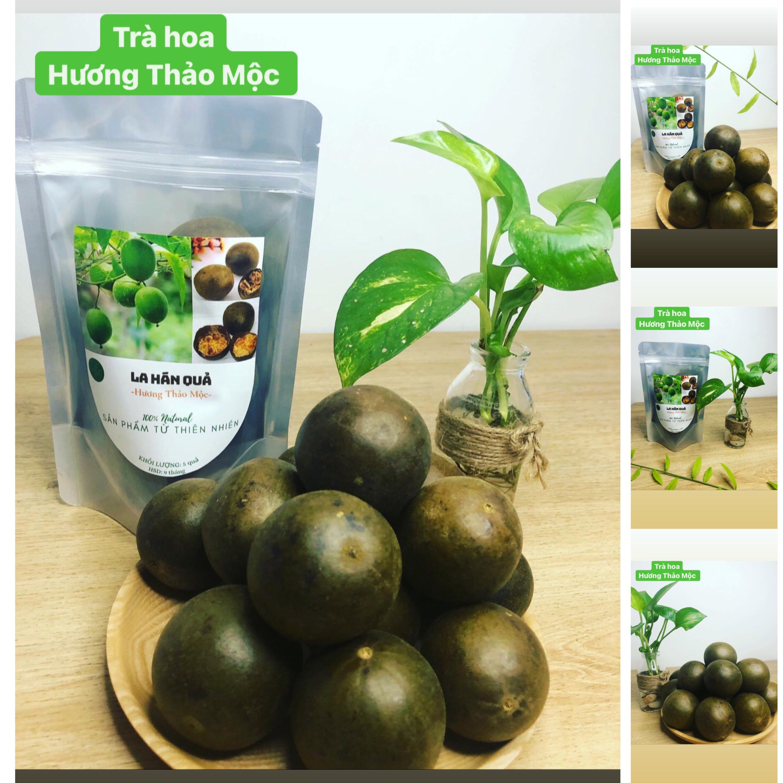 Sâm Bí Đao Nấu 12 - 15 Lít nước (Tặng Kèm Đường Phèn, Hạt Chia)