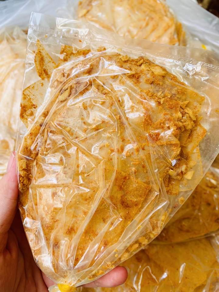 [HCM]Combo 10 Bịch Bánh Tráng Muối Tỏi XIKE ( combo 10 bich)