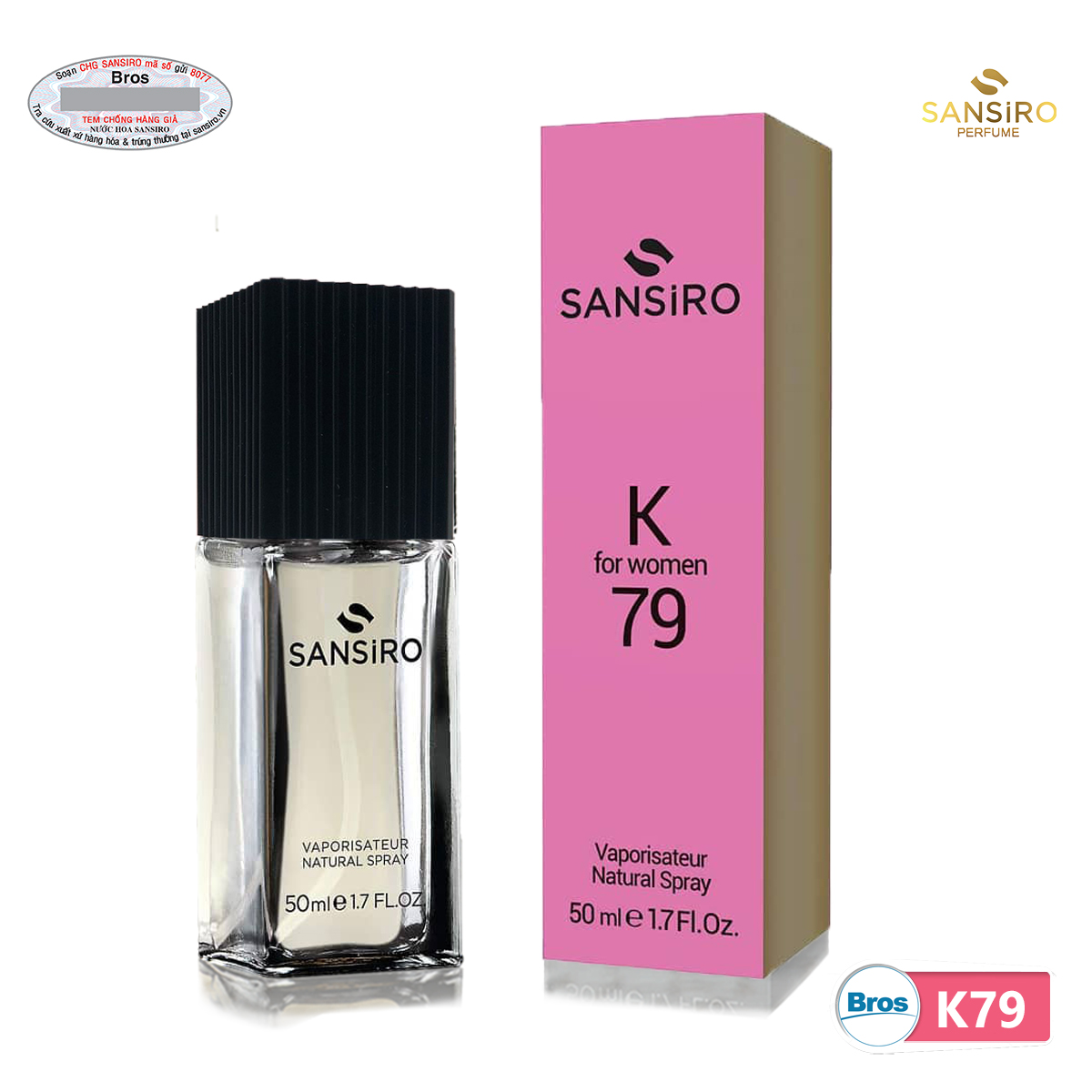 Nước hoa sansiro 50ml k79 cho nữ
