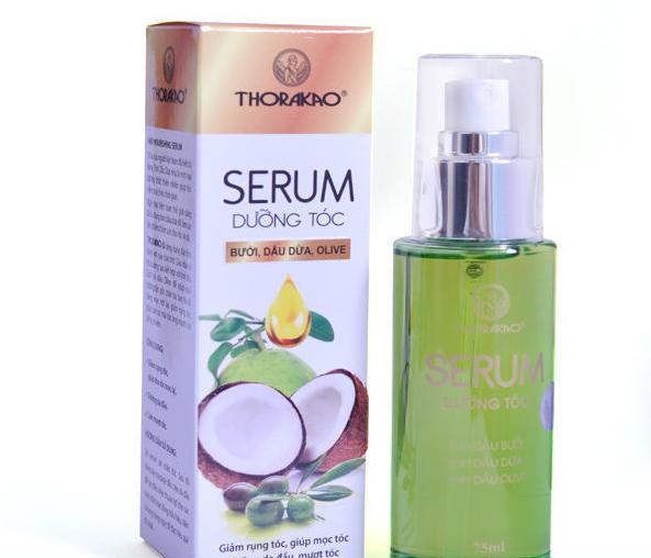 [HCM]Serum dưỡng tóc Thorakao 75ml (Bưởi Dầu Dừa Olive)
