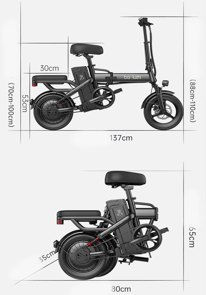 XE ĐẠP ĐIỆN GẤP GỌN BAOLUSHI, PHOENIX THƯƠNG HIỆU MỸ
