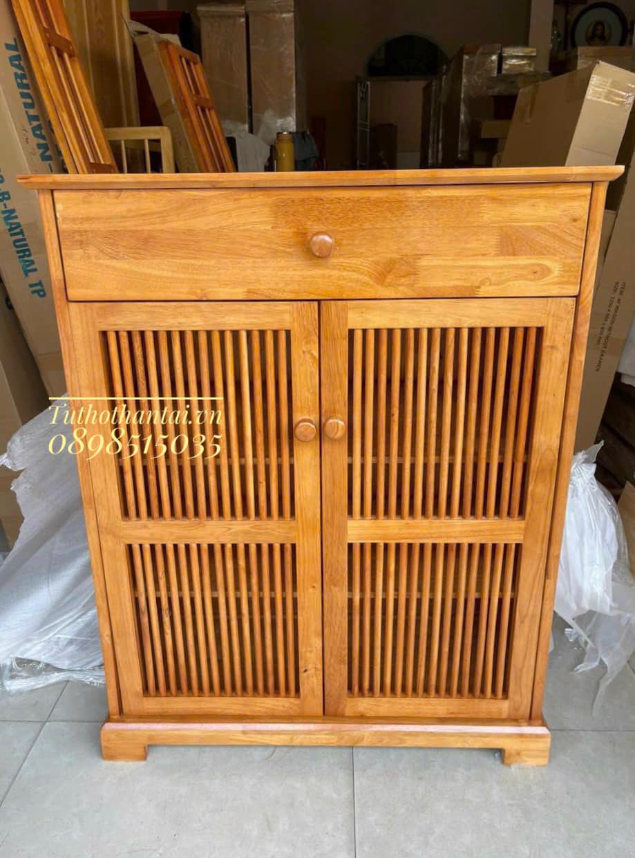 Tủ Giày Đựng Giày Đa Năng Cao Su Gỗ Cao Cấp 80cm