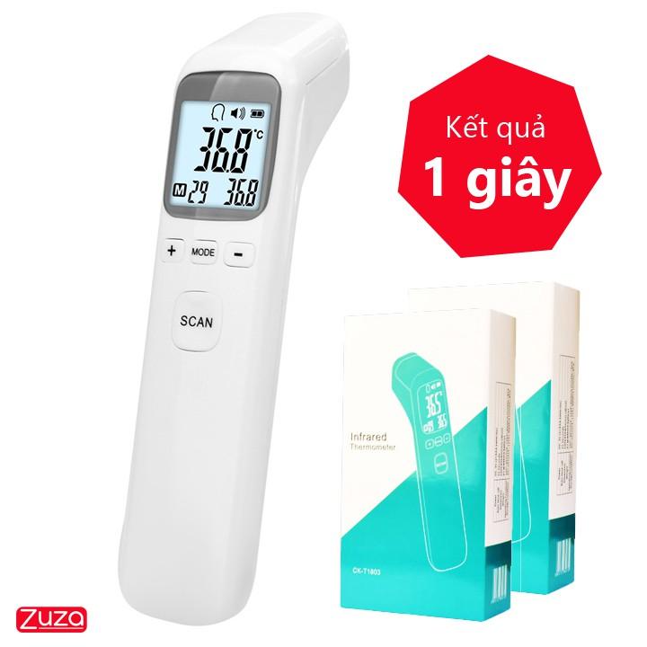 Máy đo thân nhiệt,Nhiệt kế điện tử hồng ngoại đo trán