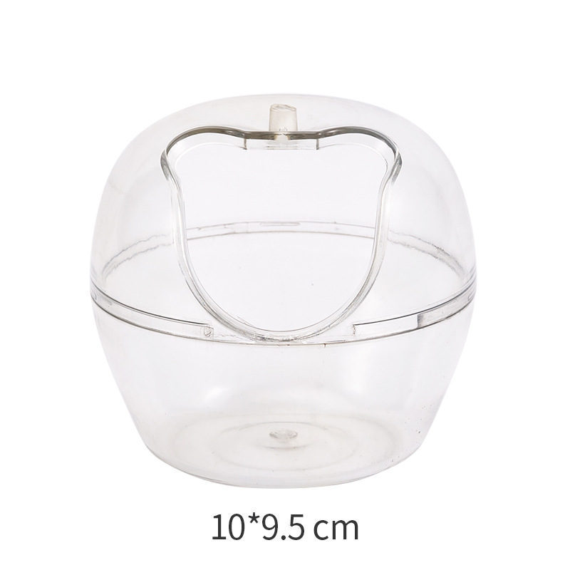 Nhà tắm mica trong mặt gấu cho hamster