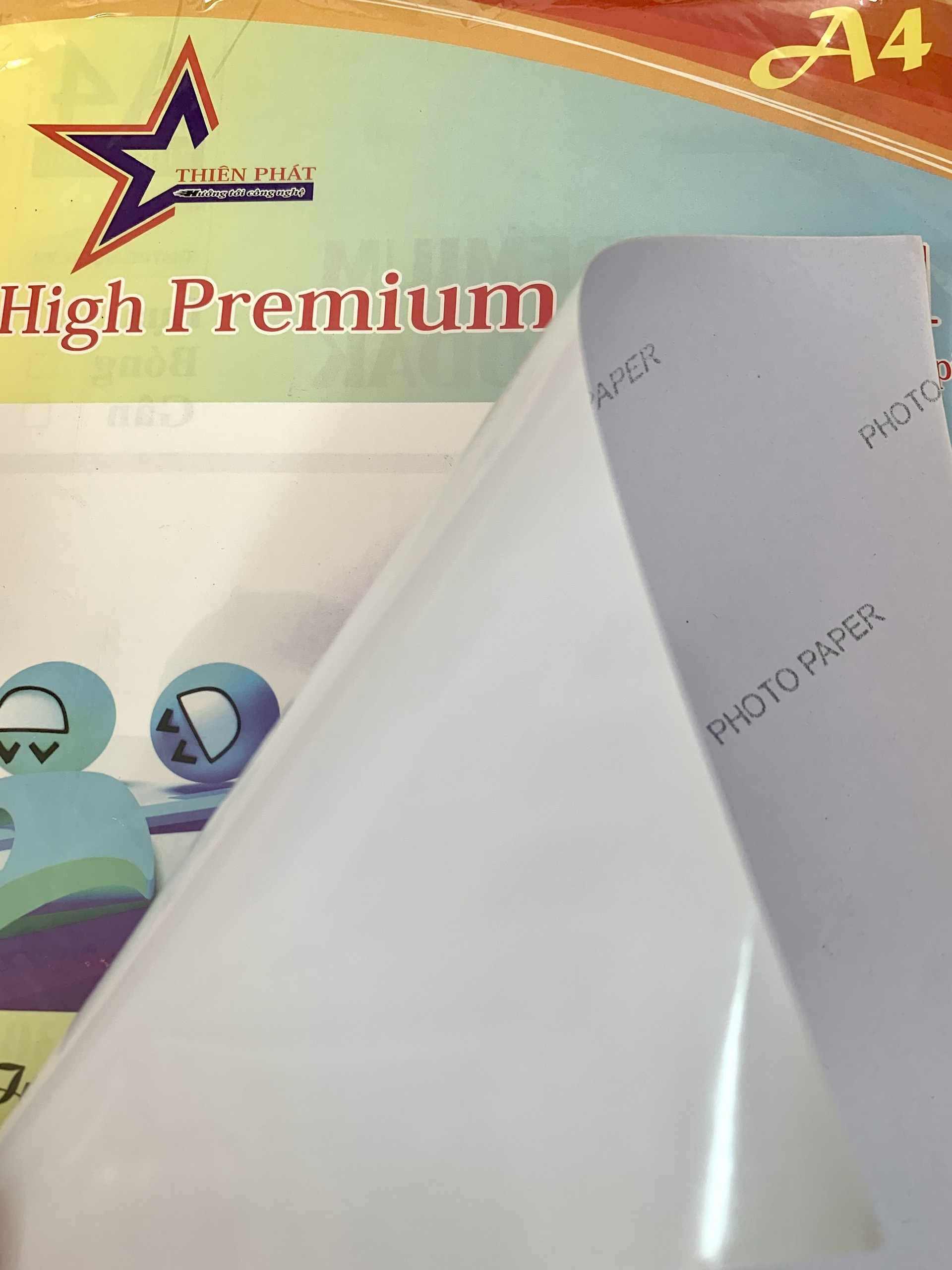 [HCM]Giấy In Decal Ảnh Glossy 50 Tờ/ Xấp