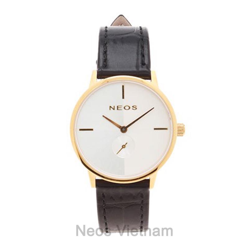 Đồng Hồ Neos N-40679L Nữ Sapphire Dây Da
