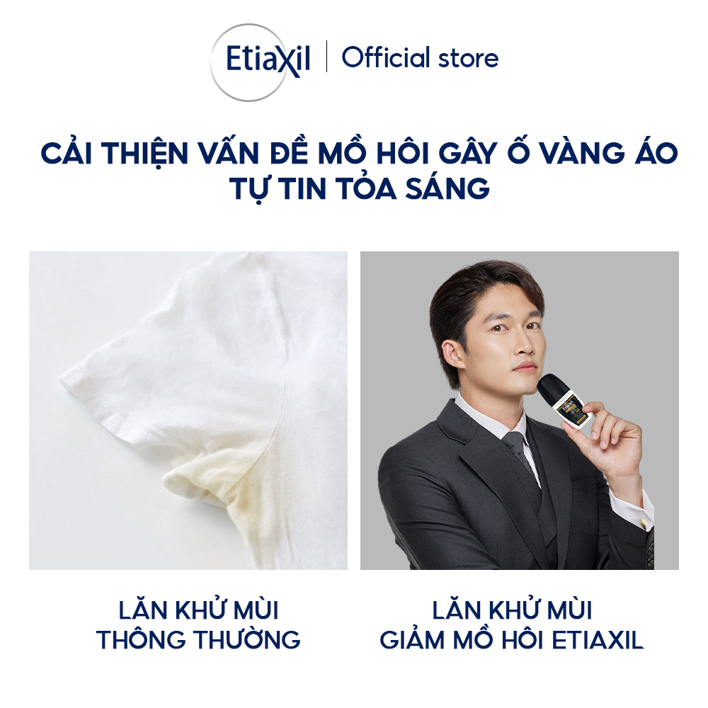 Lăn khử mùi Etiaxil men 50ml