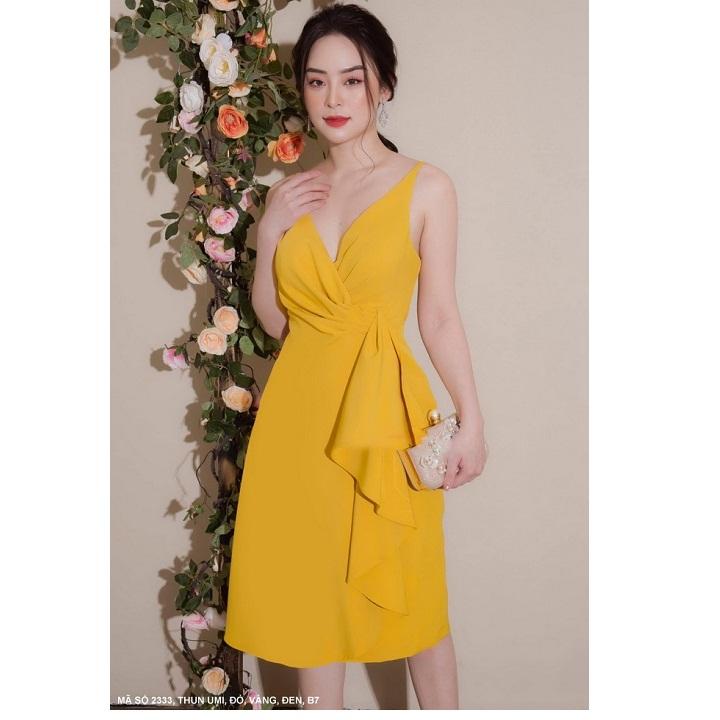 M,L,XL ĐẦM 2 DÂY CỔ TIM
