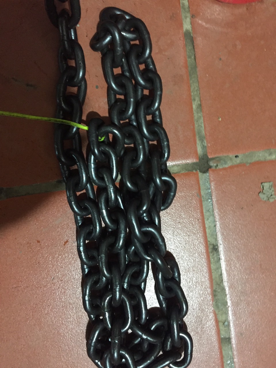 Xích chịu tải phi 6mm x 6m, xích đen chịu tải giá tốt, khóa đồ. xích chịu lực cao hàng chuẩn L1 giá tốt cho thợ