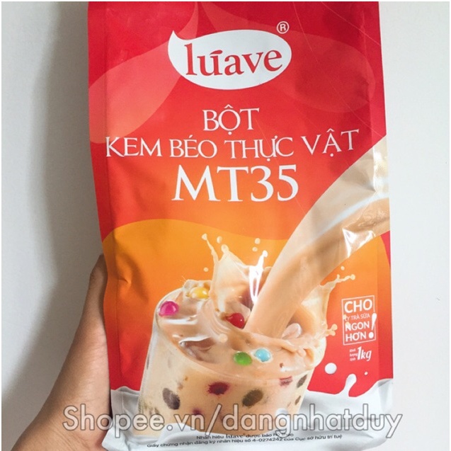 Bột béo pha trà sữa Luave BỊCH 1KG