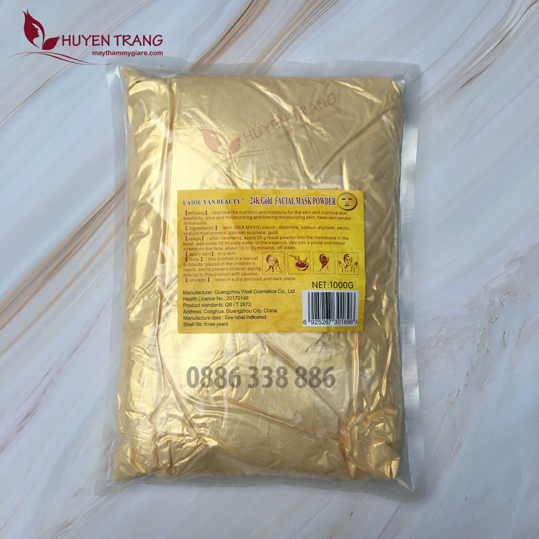 Bột mặt nạ vàng 24k gold
