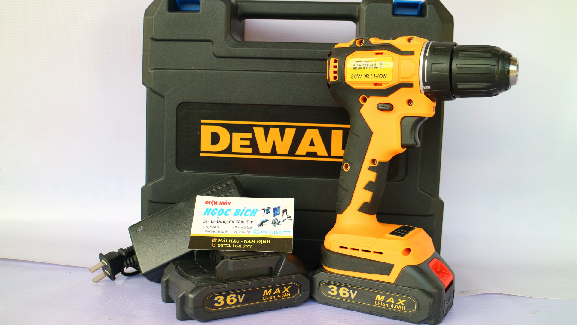 [Không Chổi Than] Máy Khoan Pin DEWALT 36V