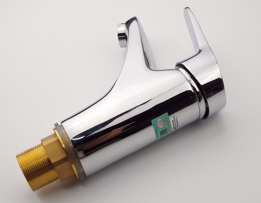 (Có Video) Vòi lavabo nóng lạnh Đồng mạ Chrome Eurolife EL-LOT 02 (Trắng bạc)