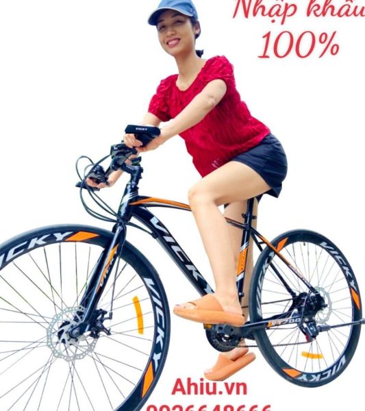 Mua xe đạp thể thao - CÓ VIDEO - xe đạp leo núi  CHÍNH HÃNG VICKKY- xe đạp leo núi địa hình - xe đạp người lớn -xe đạp thể thao người lớn- xe đạp địa hình