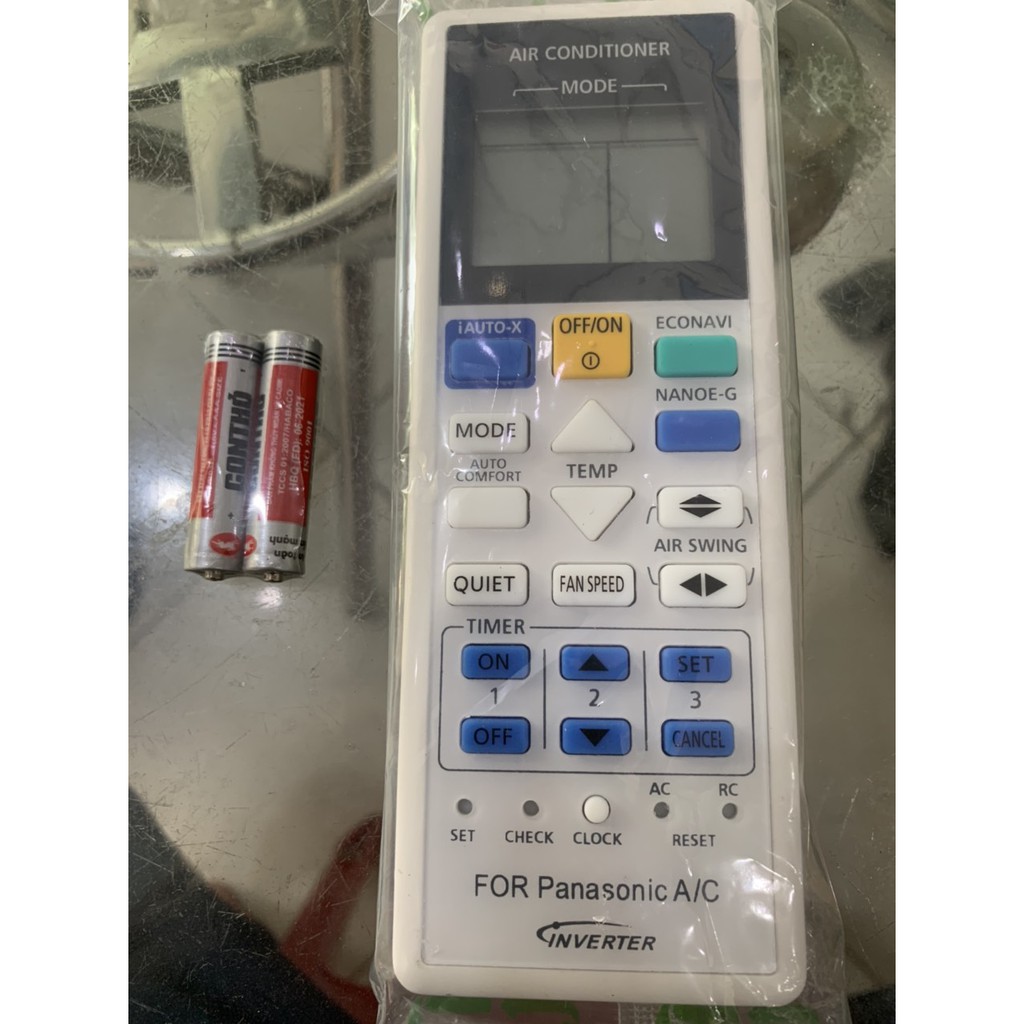 Remote máy lạnh panasonic inverter a75c4143 - điều khiển điều hòa panasonic