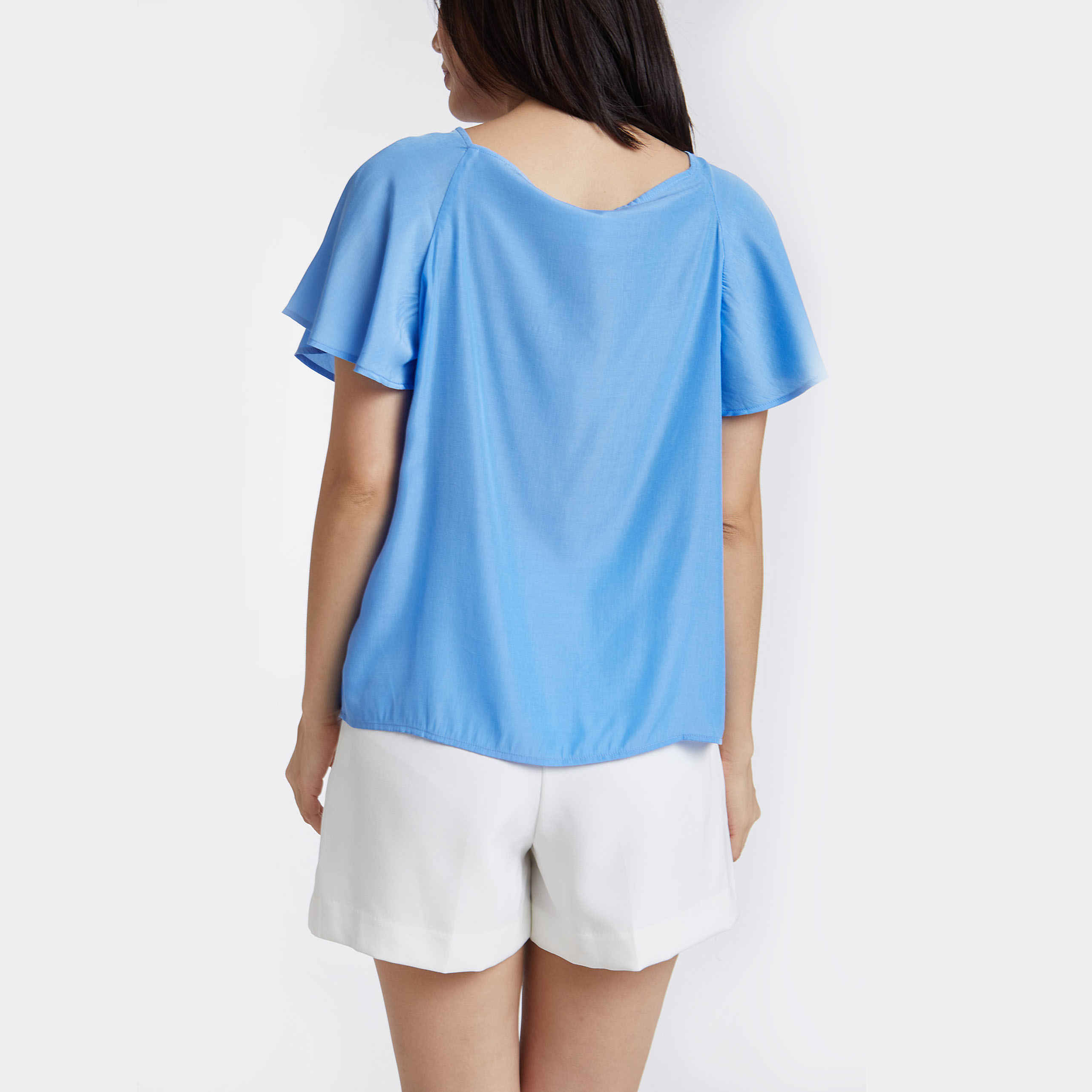 [CÒN SIZE L] Áo Kiểu Thời Trang Nữ Tay Ngắn N&M Thương Hiệu NINOMAXX 1905216