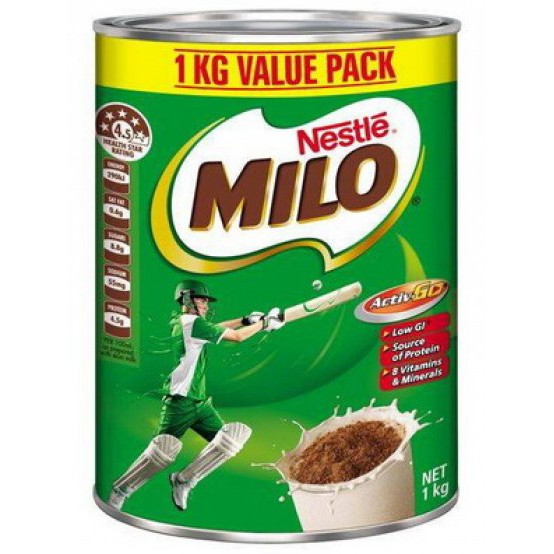 Sữa milo úc 1kg date T7/2024