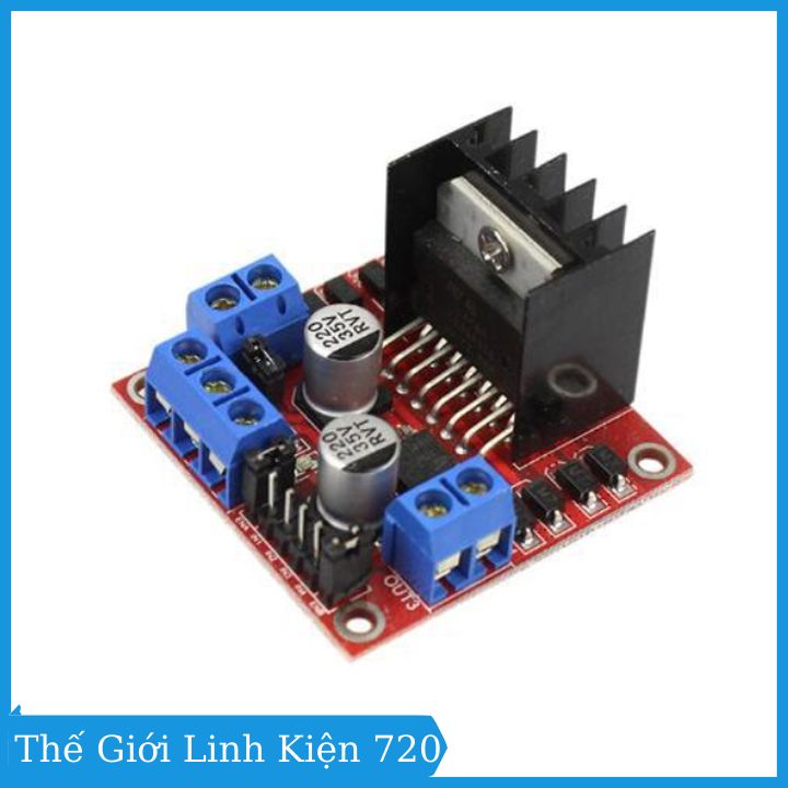 Module L298 mạch cầu H điều khiển động cơ DC