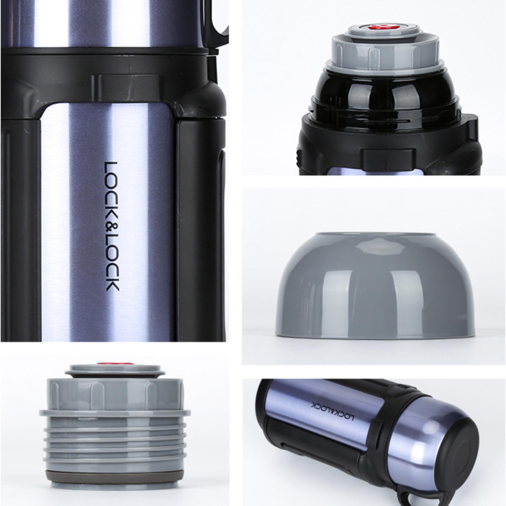 LHC1413SG - Bình giữ nhiệt Lock&Lock Giant Vacuum Hot Tank 1.8L . Thiết kế với thân bình có cấu trúc nhiều lớp giúp giữ nóng và giữ lạnh tốt. Hàng chính hãng