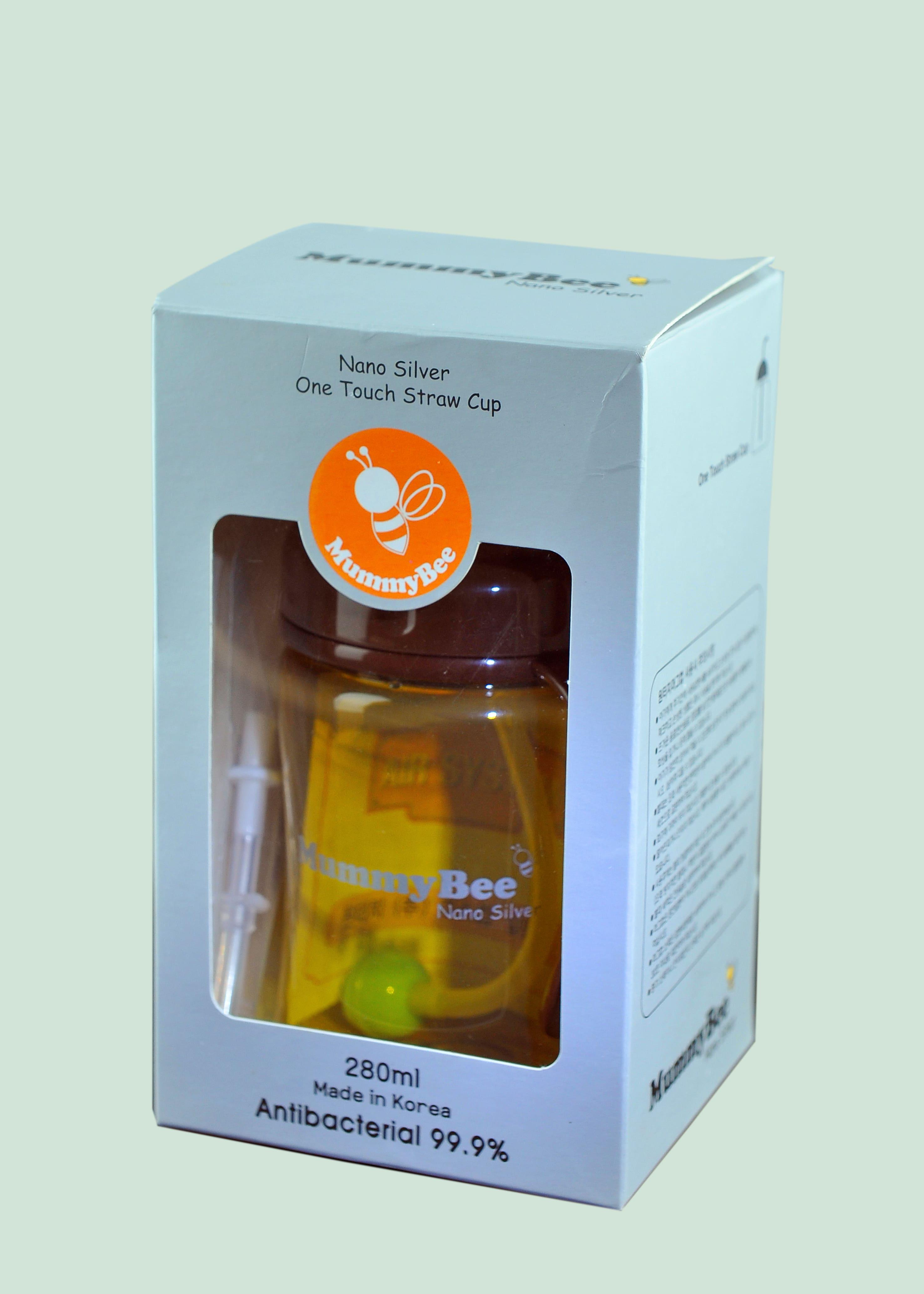 Bình uống nước Mummybee Nano Silver 280ml